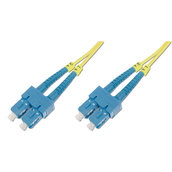 Beek SC-SC 5 metre 9/125 µ Singlemode 3.0mm Duplex OS2 LSZH BC-FO-9SCSC-05  Fiber Optik Patch Kablo