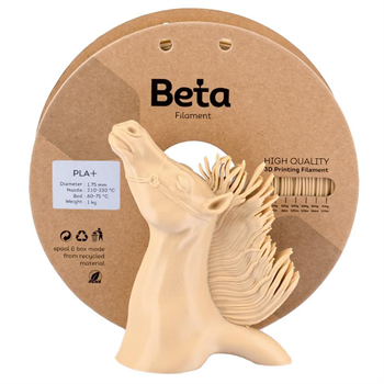 Beta PLA+ Filament Natural Skin 1.75mm