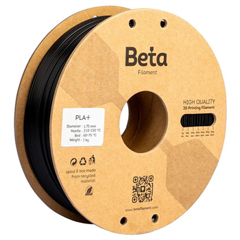 Beta PLA Plus Filament Black 1.75mm