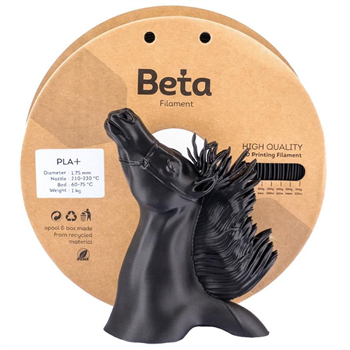 Beta PLA Plus Filament Black 1.75mm