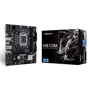 Biostar H610MHP 2.0 Intel 1700p DDR4 3200 HDMI VGA M2 mATX Anakart