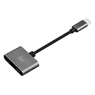 Daytona BIX ADP-07 Type-Cden 3.5mm Kulaklık ve PD Şarj Çeviri Adaptörü