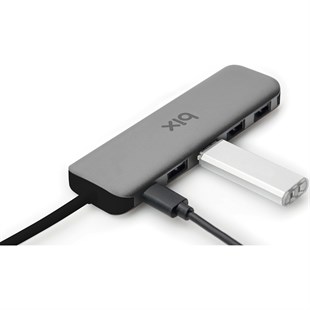 Daytona Bix BX07HB Type C to 4xUsb 3.0 Port Ve 1xUsb-C (Pd)Şarj Portu Macbook Uyumlu Çevirici Dönüştürücü Adaptör