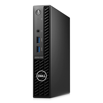 Dell OptiPlex 3000MFF (Wi-Fi) i5-12500T 8GB 256GB UbuntuDDR4, 1x8GB, 2xRamSlot, NVMe, 1xDP, 1xHDMI, Wi-Fi6, Ethernet, 65W PSU