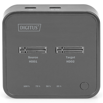 DIGITUS NVMe Cloning Station USB3.1 Gen2 Type-C NVMe M.2 DA-71545-1