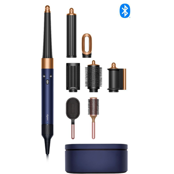 Dyson Airwrap iD Çok Amaçlı Şekillendirici ve Kurutucu HS08 PBRC Düz+Dalgalı (Prusya Mavisi/Parlak Bakır)