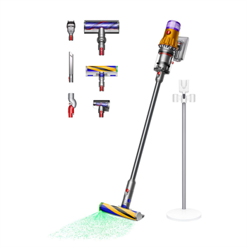 Dyson V12 Detect Slim Absolute SV 46 YLNKL Şarjlı Dikey Süpürge (Yellow Nickel) 