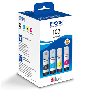 Epson C13T00S64A 103 Black/Cyan/Magenta/Yellow 4 Lü Multipek Mürekkep 