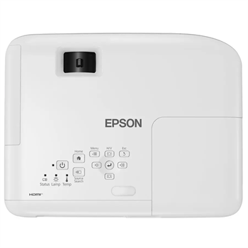 EPSON EB-W53 4000 Ans 375 inch Ekran Desteği (1280X800) 16.000/1 WXGA 2xHdmi Dahili 2w Mono Hoparlör  3Lcd Projeksiyon Cihazı 