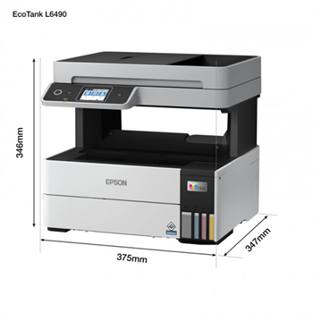 Epson L6490 Renkli Tanklı Fax/Fot/Tar/Yazıcı A4 Wi-Fi USB Eth 23/dk. Dubleks Tanklı Printer