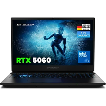 ERAZER Deputy 15 P1 MD62764 Core 5-210H 16GB 1TB RTX5060 15.6 inch Gaming Notebook
