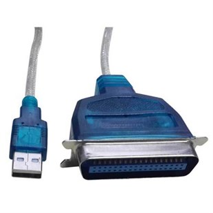 Flaxes FCK-UIE1284 1 Metre USB 2.0 To IE 1284 Lpt Çevirici