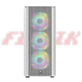 Gamebooster 650W Atx GB-G1201BW Beyaz Argb 80+ Mes Oyuncu Kasası