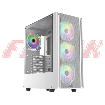 Gamebooster 650W Atx GB-G1201BW Beyaz Argb 80+ Mes Oyuncu Kasası