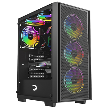 GamePower Flex 4*120mm A-RGB Fan ATX 650W 80+ Bronze Gaming Kasa