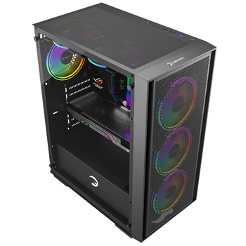 GamePower Flex 4*120mm A-RGB Fan ATX 650W 80+ Bronze Gaming Kasa