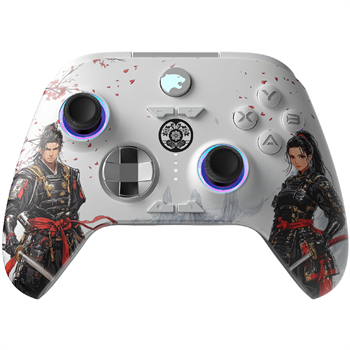 GamePower Force RGB Kablosuz Beyaz Gamepad (2.4G, Bluetooth,Kablolu) (PC Uyumlu)