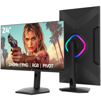 GamePower Lunis L10 24 inch 165Hz 1Ms IPS FHD Pivot Gaming Monitör