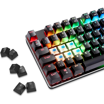 GamePower Ogre RGB 60M Blue Switch Türkçe Q USB Mekanik Gaming Klavye