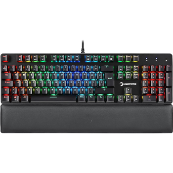 GamePower Ogre RGB 60M Red Switch Türkçe Q USB Mekanik Gaming Klavye