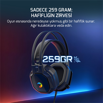 GamePower Ryo Siyah 7.1 Surround Rainbow Gaming (Oyuncu) Kulaklık