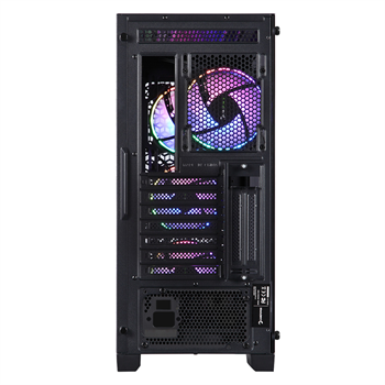 GamePower Savagis 650W 80+ Bronze ATX 4 x ARGB Fan Temperli Cam Hub Siyah Gaming Kasa