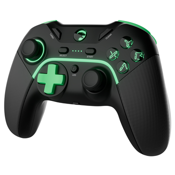 GamePower Vitrus Hall Effect Joystickli Kablosuz Siyah Gamepad (2.4G/Bluetooth) (PC Uyumlu)