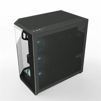 GamePower WarCry Edge 1x Black Fan Type-C Gaming Kasa