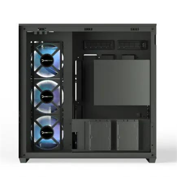 GamePower WarCry Edge 1x Black Fan Type-C Gaming Kasa