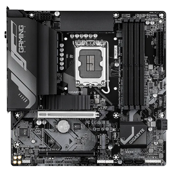 Gigabyte B760M H Wifi 6E Gen5 Intel Soket 1700 DDR5 7600MHz(OC) Micro-ATX Gaming (Oyuncu) Anakart