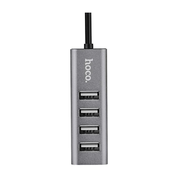 HOCO HB1 80cm Kablolu 4 Portlu USB Çoğaltıcı HUB Adaptör