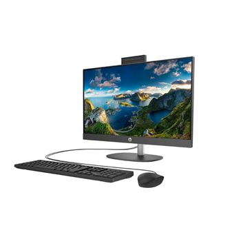 HP ProOne 240 G10 B70VFAT i5-1334U 16GB 512GB 23.8 inch DOS -Siyah All In One Bilgisayar