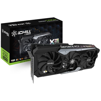 Inno3D RTX4080 Super ICHILL x3 16GB 256Bit GDDR6X3x DP 1.4a, HDMI 2.1 Ekran Kartı