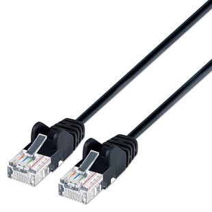 Intellinet 0,5 Metre CAT5e Patch Kablo UTP Siyah Renk