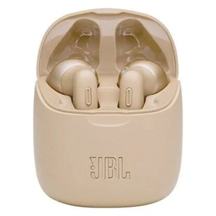 JBL T225 TWS Altın Rengi Kablosuz Kulak İçi Bluetooth Kulaklık