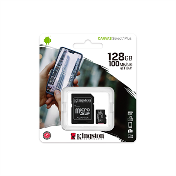 Kingston 128GB Canvas Select Plus 100R Micro Sdhc CLASS10 SDCS2/128GB Hafıza Kartı