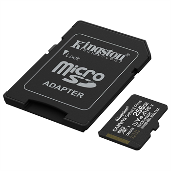 Kingston Canvas Select Plus 256GB Class 10 SDCS3/256GB 150MB/s MicroSD Hafıza Kartı