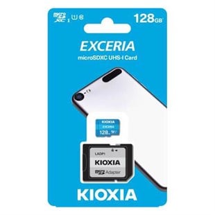 Kioxia Exceria 128GB 100 MB/s LMEX1L128GG2 microSDXC Kart