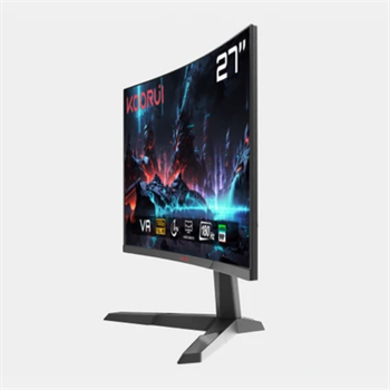 Koorui 27 inch 27E6QCA Curved 180Hz 1ms Siyah Gaming 2K Monitör