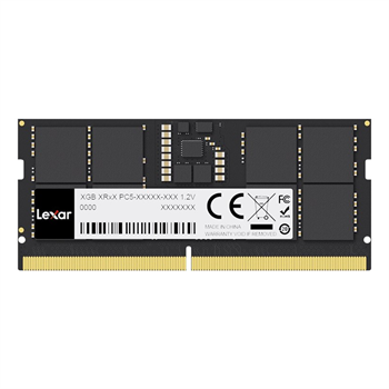 Lexar 16GB Ddr5 4800Mbps CL40 1.1V 262 Pin LD5DS016G-B4800GSST Notebook Ram