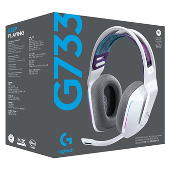Logitech G G733 Lightspeed Kablosuz RGB Beyaz 981-000883
