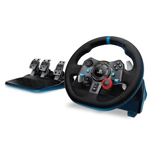 Logitech G G29 PS5, PS4 ve PC ile Uyumlu Driving Force Yarış Direksiyonu - Siyah