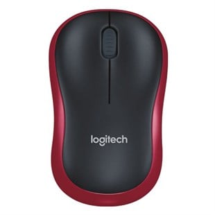 Logitech M185 Kırmızı Kablosuz Mouse 910-002237
