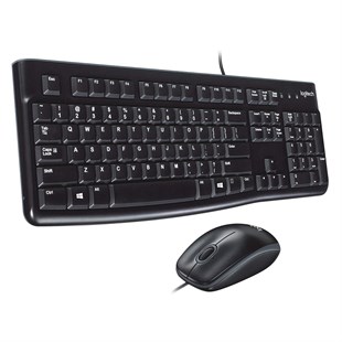 Logitech MK120 Kablolu Klavye Mouse Set