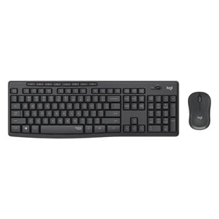 Logitech MK295 Sessiz Kablosuz Klavye Mouse Set Siyah 920-009804