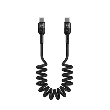 McDodo 60W Type-C to Type-C 1.8m Black Coil CA-7860 Data Cable