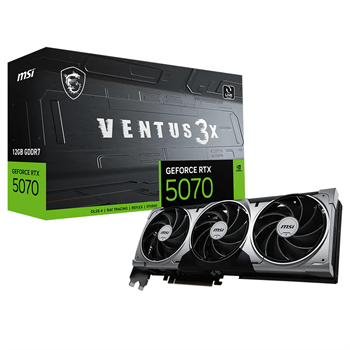 MSI GeForce RTX 5070 12GB VENTUS 3X OC GDDR7 192Bit DX12 Gaming (Oyuncu) Ekran Kartı