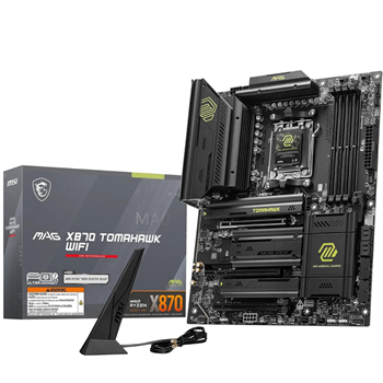 MSI MAG X870 TOMAHAWK WIFI DDR5 AMD X870 Soket DDR5 8400+(OC)MHz ATX Gaming (Oyuncu) Anakart