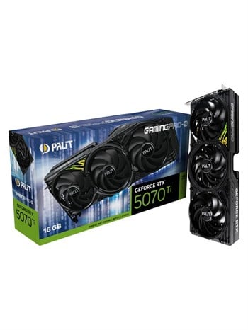 Palit RTX5070Ti GamingPro-S OC 16GB 256Bit GDDR7 Gaming (Oyuncu) Ekran Kartı