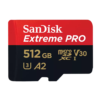 Sandisk 512 Gb Extreme Pro SDXC UHS-I A2 MicroSd SDSQXCD-512G-GN6MA Hafıza Kartı